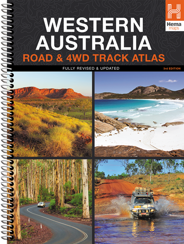 Hema maps Western Australia Road & 4WD Track Atlas