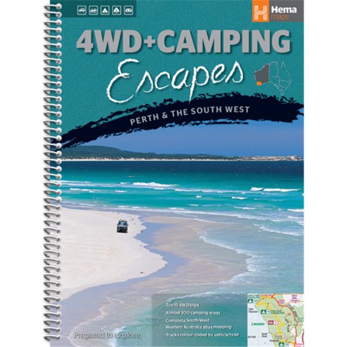 Hema Maps 4WD + Camping Escapes Perth & the South West
