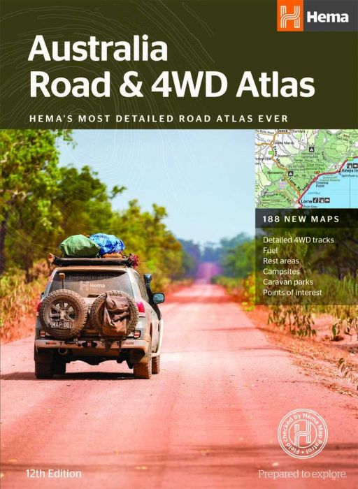 AUSTRALIA ROAD & 4WD ATLAS PERFECT BOUND