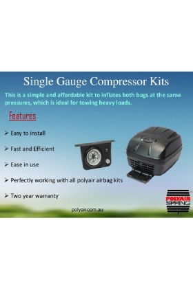 Polyair Single Path Air Compressor Kit Easy Install