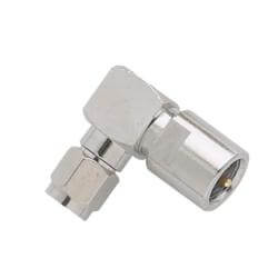 Right-Angle SMA-FME Male-to-Male Connector