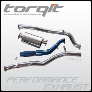Torqit Innovative 2.5" Turbo Back Exhaust Mahindra Pick-up 2.2L (Pick up only)