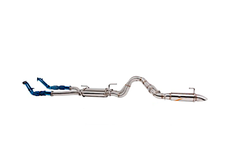 TORQIT TW 3.5" DPF BACK EXHAUST TWIN (L/R EXIT) TO SUIT TOYOTA 79 SERIES (BACK EXHAUST)
