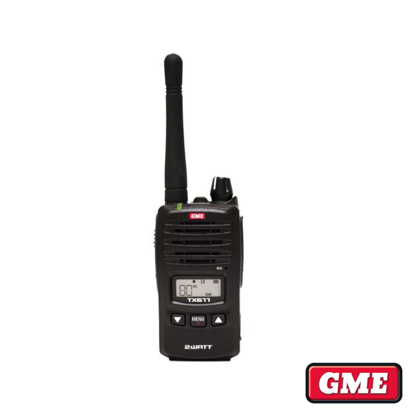 GME TX677 2W UHF Handheld Radio